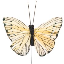Product Decorative butterflies on wire for colorful table decorations, 7cm, 12 pieces