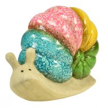 Product Decorative snail decorative figure ceramic color 19cmx8.5cmx14.5cm