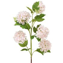 Product Snowball Plant Artificial Flowers Pink White L78cm 2pcs