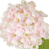 Product Snowball Plant Artificial Flowers Pink White L78cm 2pcs