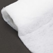 Snow Blanket Snow Carpet White with Glitter 100×200cm