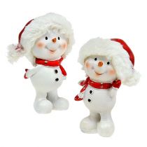 Product Snowman standing 11.5cm 4pcs