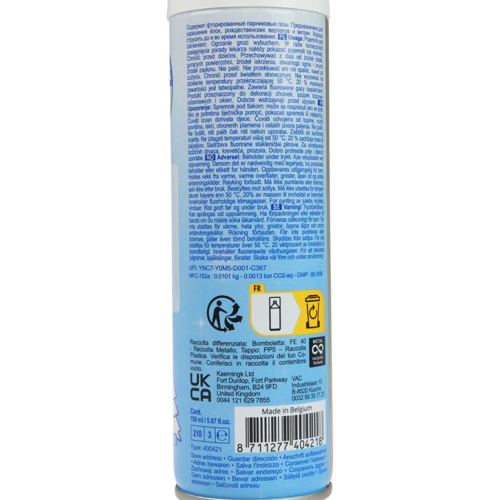 Product Snow spray, artificial snow, winter decoration, 150ml