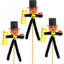Chimney sweep lucky charm New Year&#39;s Eve decoration L19cm 12 pieces