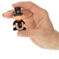Product Chimney Sweep Figurines with Adhesive Backing, Polyresin, 5cm, Set of 6