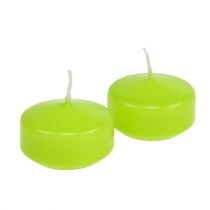 Product Floating candles green 4.5cm 8pcs