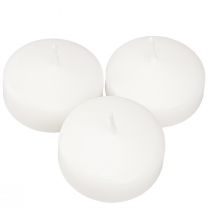 Product Floating Candles White 4.5cm 28 pcs