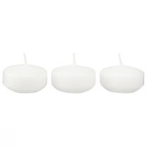 Product Floating Candles White 4.5cm 28 pcs