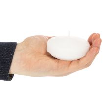 Product Floating candle for romantic evenings or festive decoration, also suitable for outdoor use, 8cm, 8 pieces