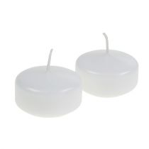 Product Floating Candles White 4.5cm 8 pcs