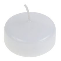 Floating candles white 4.5cm 8pcs