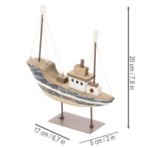 Product ProductName  
Wooden Decorative Ship with Stand – 20cm  

ProductDescription  
```html
<h2>Maritime Wooden Decorative Ship with Stand for Nautical Home Styling</h2>  

<p>Bring a touch of the seaside into your home with this charming wooden decorative shi