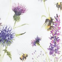 Product Napkins Summer Bumblebees Bees Decoration 25x25cm 20pcs
