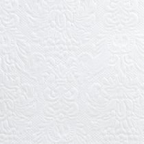 Product Napkins White Table Decoration Embossed Pattern 33x33cm 15pcs