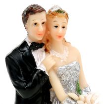 Product Silver wedding couple 10cm