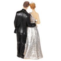 Product Silver wedding anniversary couple 10cm
