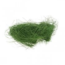 Sisal moss green natural fiber for decorating 300g