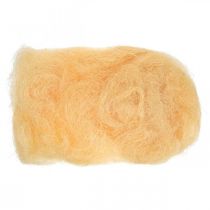 Product Sisal Apricot natural material filling wool deco fiber 300g