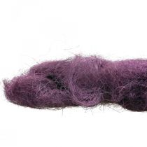 Sisal Purple sisal fiber for handicrafts and decoration 300g