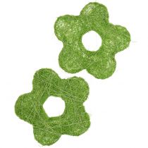 Sisalflower Ø7,5cm 25pcs