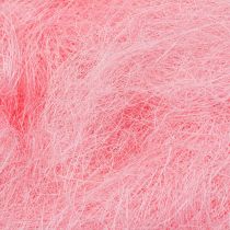 Product Sisal grass for crafting, craft material natural material pink 300g