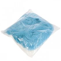 Product Sisal grass for crafting, craft material natural material turquoise 300g