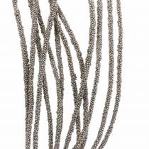 Succulent garland hanging green, bronze metallic 140cm