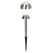 Product Solar garden lights, globe lights with ground spike, 36cm, 4 pieces