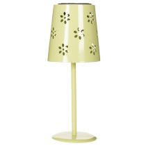 Product Solar LED table lamp with floral design, atmospheric outdoor lighting, 28cm