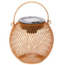 Product Solar lantern LED for atmospheric garden lighting in an attractive metal design, 12cm