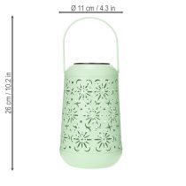 Product Solar lantern LED outdoor decoration weatherproof for terrace and balcony 26cm