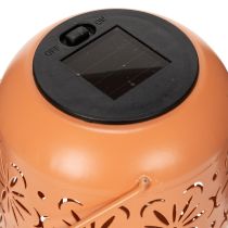 Product Solar lantern with floral design for romantic evenings in the garden, 26cm