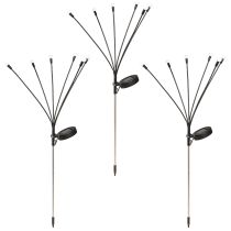 Product Solar Lights Outdoor LED Stick Lights Warm White 70cm 3pcs