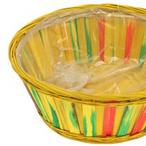 Product Chip basket round colored Ø25cm 9pcs