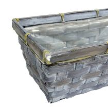 Product Chip basket set plant basket white/grey/brown 6 pcs. 25/12cm