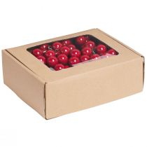 Product Mirrored Berry Red Glass Christmas Balls Ø20mm 140 pcs