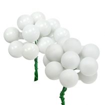 Product Mirror berries Ø2cm white matt, glossy 140p