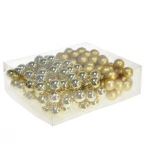 Product Mini Christmas tree balls glass mirror berries Ø20mm 140 pcs