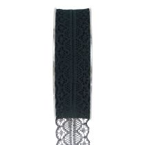 Product Lace Ribbon Gift Ribbon Black Ribbon Lace 28mm 20m