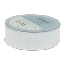 Product Lace Ribbon Gift Ribbon White Decorative Ribbon Lace 28mm 20m
