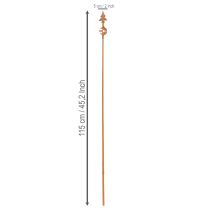 Product Garden stake trellis for garden decoration with decorative element 115cm