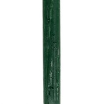 Product Stick Candle Dark Green Solid Colored 34 x 240mm 4 Pcs