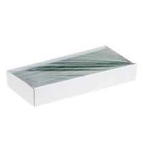 Product Stick Candle Dark Green Solid Colored 34 x 240mm 4 Pcs
