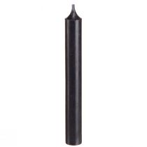 Product Taper candles candles black candle decoration Ø21mm 170mm 6 pcs