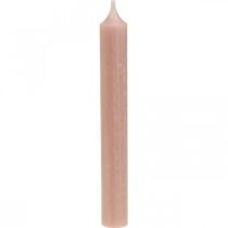 Product Rod candles pink candles boho candle decoration Ø21/170mm 6pcs