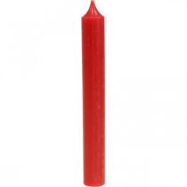 Rod candles red candles candle decoration Christmas Ø21/170mm 6pcs
