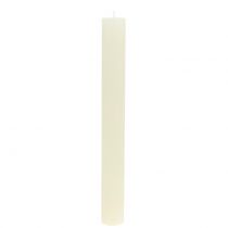 Product Taper Candles Solid Colored Cream 34mm x 300mm 4 Pcs