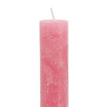Product Taper Candles Solid Colored Pink 34mm x 300mm 4 Pcs