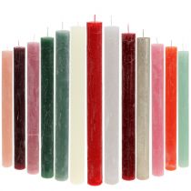 Product Candles solid colored 34mm x 300mm 4pcs