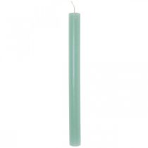 Product Taper candles colored through green 21 × 240mm 12pcs